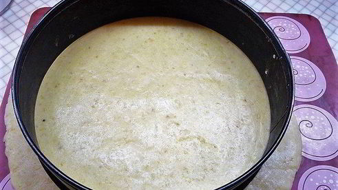 миндальный тарт с запеченным кремом