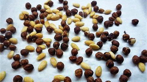 миндальный тарт с запеченным кремом