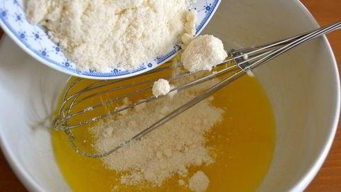 миндальный тарт