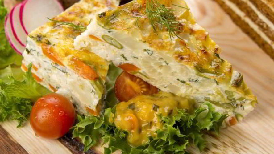 Рецепт морковный тарт с травами