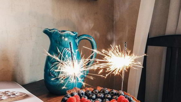 Рецепт Нежный миндальный тарт с ягодами