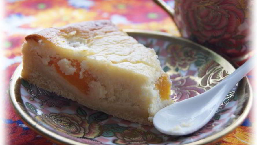 Рецепт персиковый тарт с франжипаном