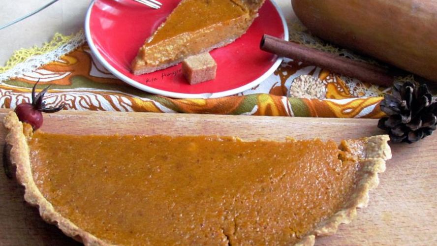 Рецепт пряный тыквенный тарт