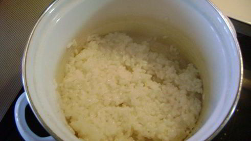 рисовые тартинки с ягодами