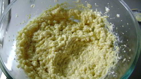 рисовые тартинки с ягодами