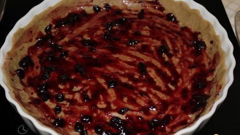 ржаной тарт с яблоками