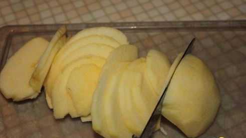 ржаной тарт с яблоками