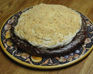 Шоколадно-ореховый тарт