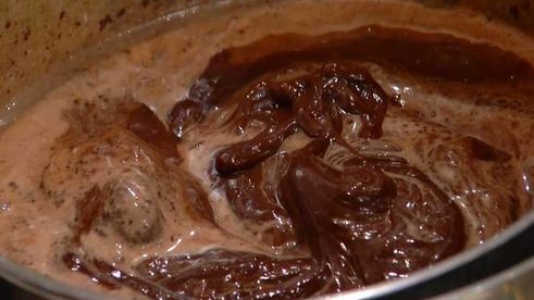 шоколадно-ореховый тарт