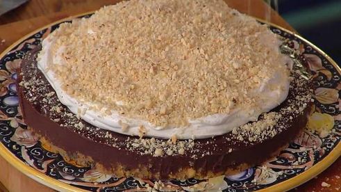 шоколадно-ореховый тарт