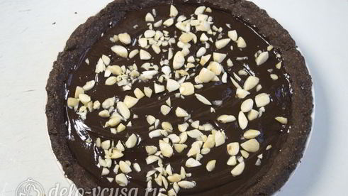 шоколадный тарт