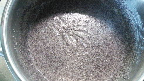 сливовый тарт с маковой начинкой