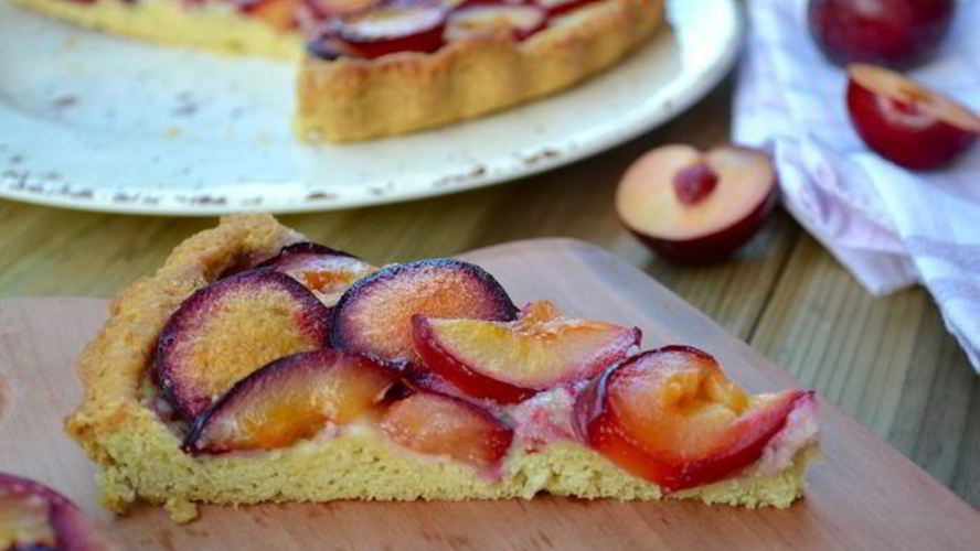 Рецепт сливового тарта