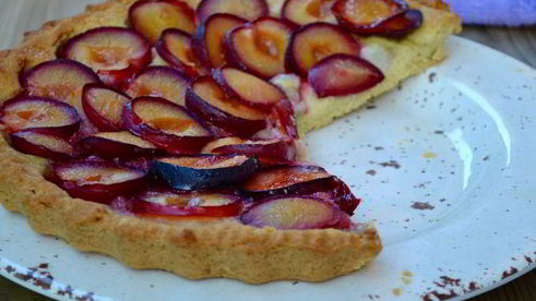 сливовый тарт