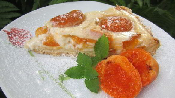 Рецепт Тарт абрикосовый Кисленький