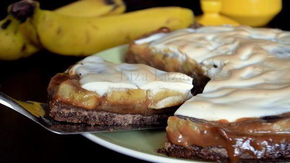 Рецепт Тарт Баноффи с меренгой