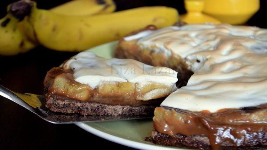 Рецепт тарт баноффи с меренгой