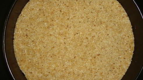 тарт без выпечки с творогом и нектаринами