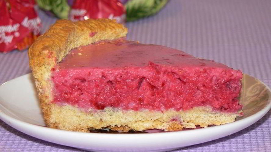 Рецепт тарт брусничный с яблоками