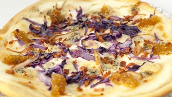 Рецепт Тарт фламбе и апельсиновый ласси