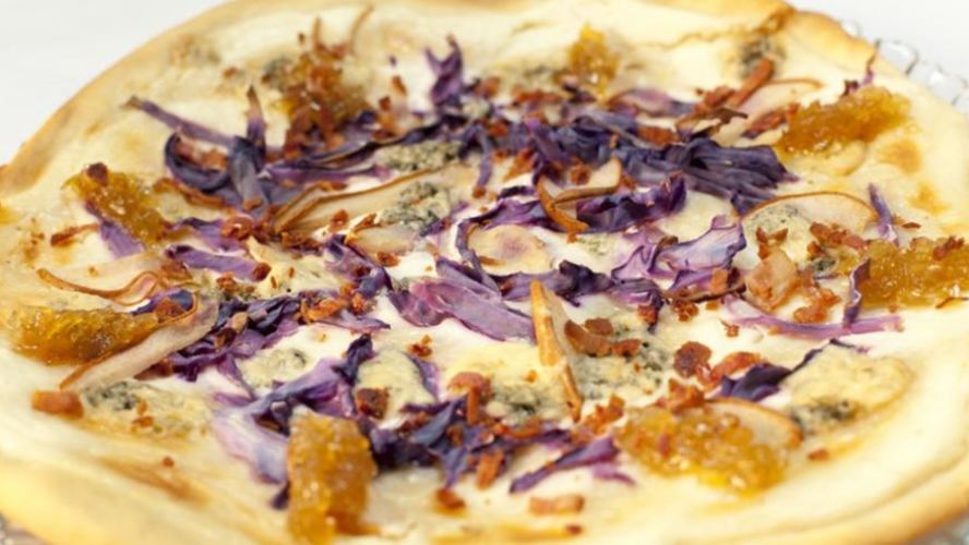 Рецепт тарт фламбе и апельсиновый ласси