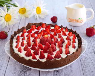 Тарт Клубичный лес