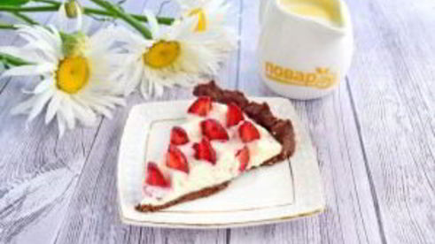 тарт клубичный лес