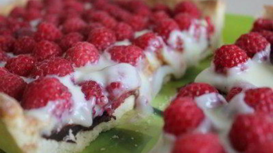 Рецепт тарт малиновый