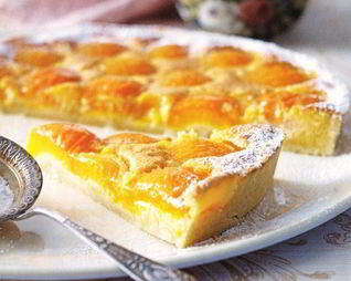 Тарт с абрикосами