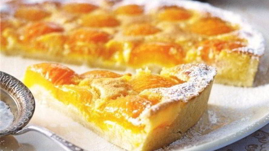 Рецепт тарт с абрикосами