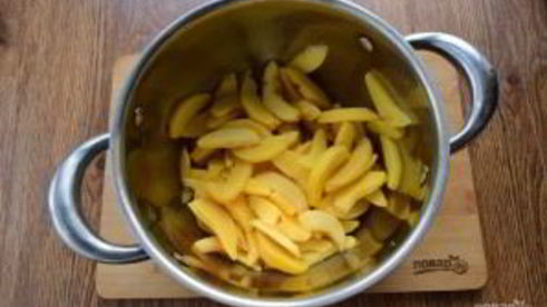 тарт с айвой и рикоттой