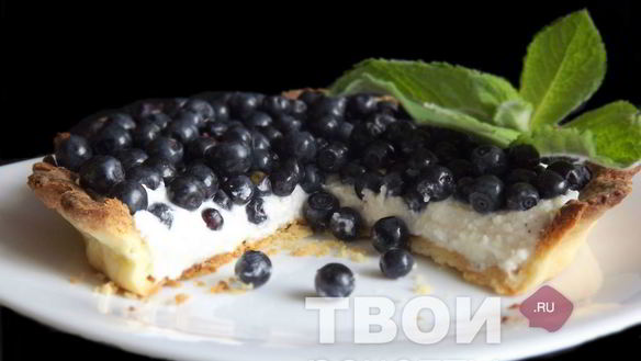 Рецепт Тарт с черникой и рикоттой