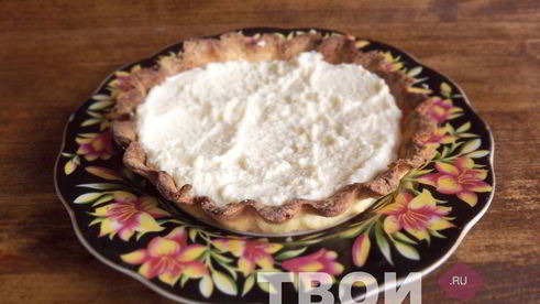 тарт с черникой и рикоттой