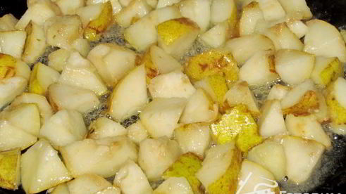 тарт с грушами