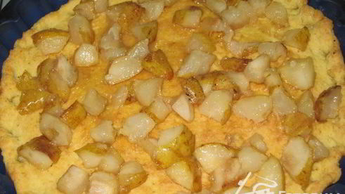 тарт с грушами