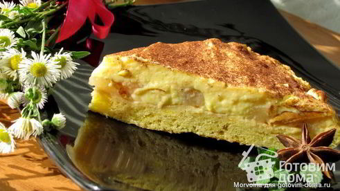 тарт с грушами