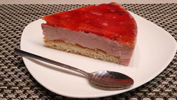 Рецепт Тарт с клубничным муссом и желе