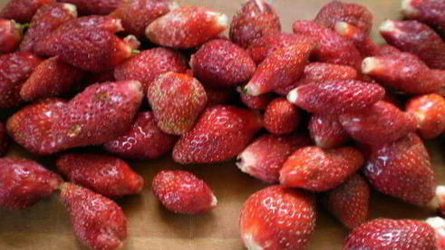 тарт с клубникой и белым шоколадом