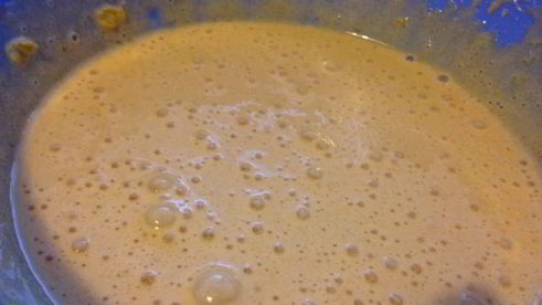 тарт с малиной и заварным медовым кремом