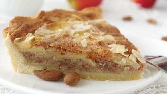 Рецепт Тарт с миндалем и яблоками