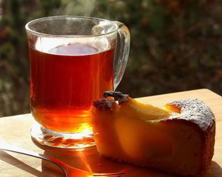 Тарт с миндальным кремом и мариноваными грушами Мечта