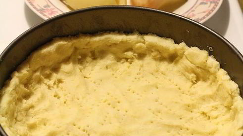 тарт с миндальным кремом и мариноваными грушами мечта