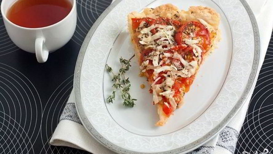 Рецепт тарт с помидорами черри