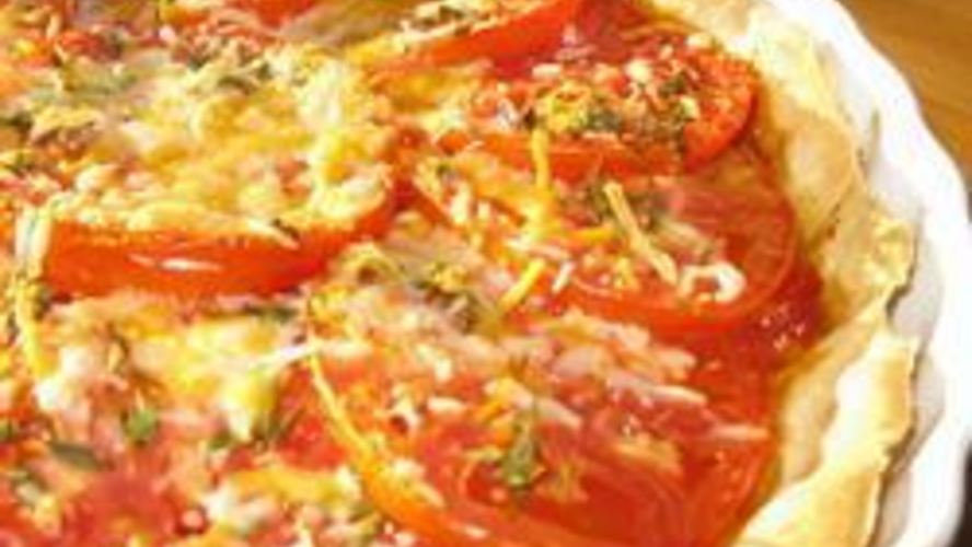 Рецепт тарт с помидорами