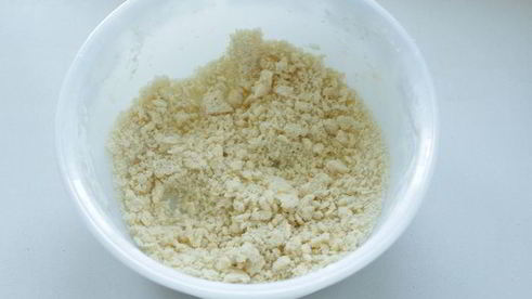 тарт с ревенем и миндальным кремом