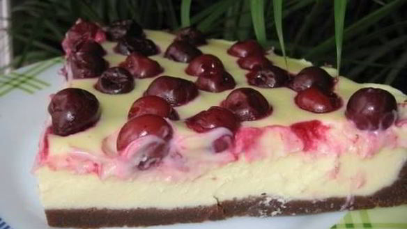 Рецепт Тарт с творогом и вишней