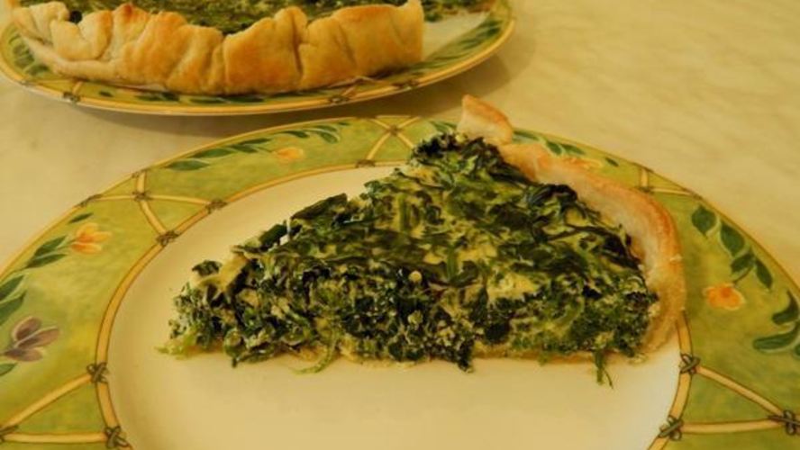 Рецепт тарт со шпинатом и рикоттой