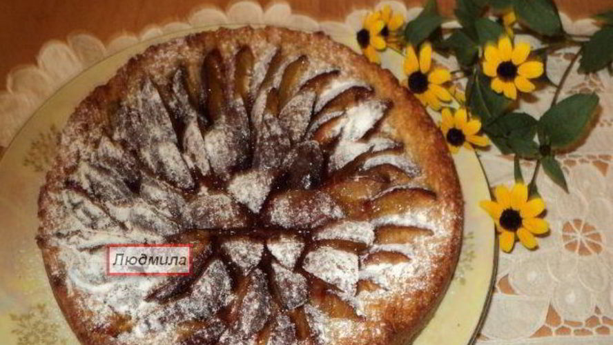 Рецепт тарт со сливами