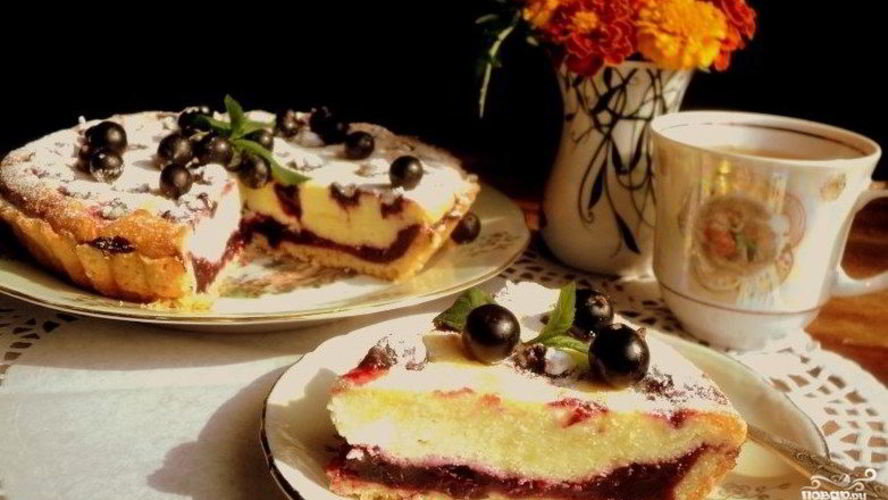 Рецепт тарт со смородиной