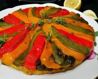 Тарт татен с перцами
